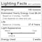Luxrite Mini LED Light Bulbs 3W (35W Equivalent) 140LM 2700K Warm White G8 Base 8-Pack LR24609-8PK - alternate 2